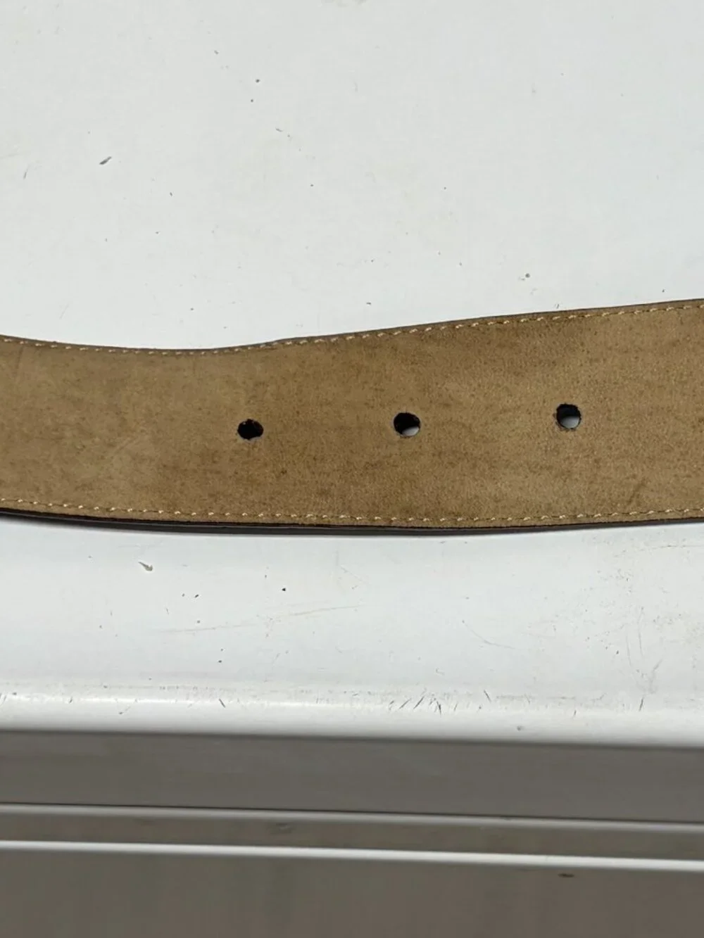 Mezlan Fuscus Crocodile Belt